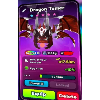 (1 IN 4.000.000) DRAGON TAMER  | TAP SIMULATOR REBORN