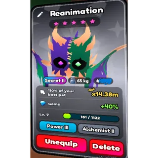 (14.38M Clicks) EVENT SECRET REANIMATION  | TAP SIMULATOR REBORN