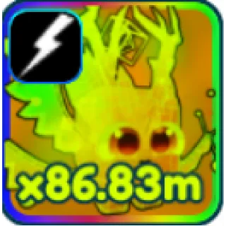 (BASE 86M+ STATS) 3x ELETRIC RAINBOW HOLOGRAPHIC HYBRID | TAP  SIMULATOR