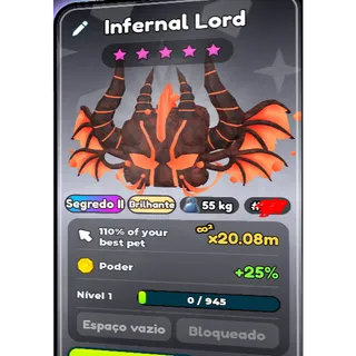 (1 IN 100.000.000) SHINY INFERNAL LORD | TAP SIMULATOR REBORN
