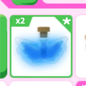 2x fly potions