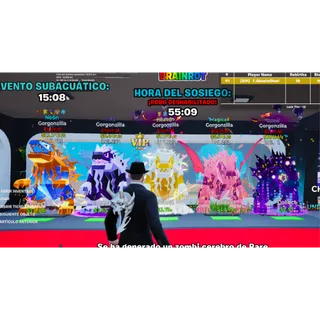 PACK GORGONZILLA / rave - magical - heaven - void - neon Fortnite Steal The Brainrot