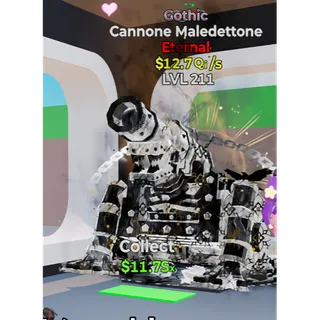 Cannone Maledettone Gothic 