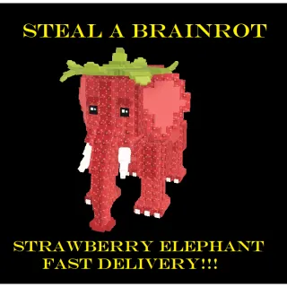 STRAWBERRY ELEPHANT STEAL A BRAINROT