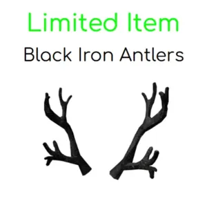 Black Iron Antlers