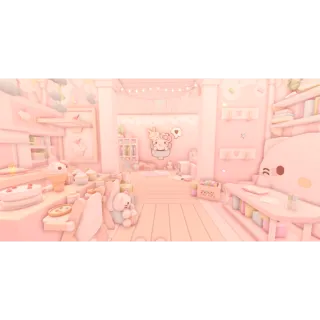 Hello Kitty Cutecore house build