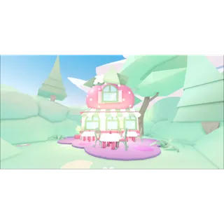 Cute Strawberry Cafe build 🍓