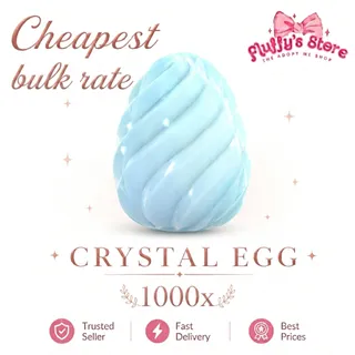 1000x Crystal eggs - cheapest Bulk rate