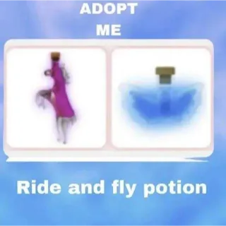 Ride potion + Fly potion