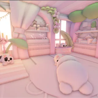 Cute Cat Grinding house