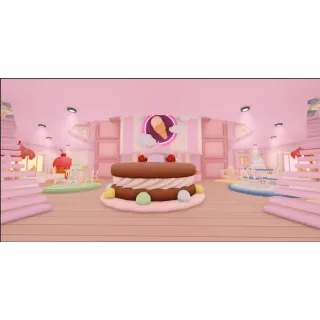 Pastel Ice cream house build 🍨