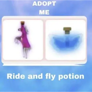 Ride potion + Fly potion