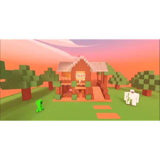 Minecraft world glitch build!