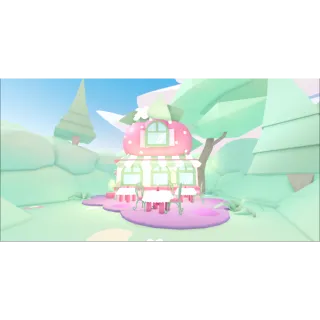 Cute Strawberry Cafe build 🍓