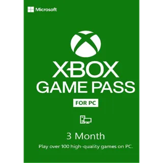 Xbox Game Pass 3-month