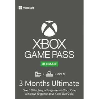 Xbox Ultimate - 3 Months Global