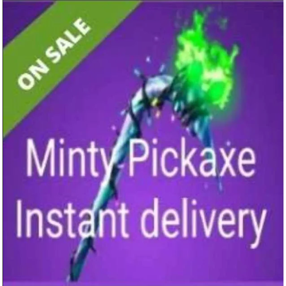 Fortnite Minty Pickaxe For Sale
