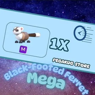 [Adopt me!] BLACK-FOOTED FERRET NEON MEGA