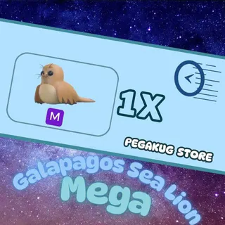 [Adopt me!] GALAPAGOS SEA LION NEON MEGA