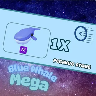[Adopt me!] BLUE WHALE NEON MEGA