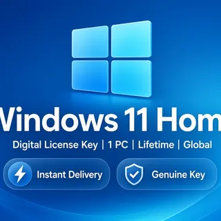 Windows 11 Home — Lifetime Digital Key — 1 PC — Global