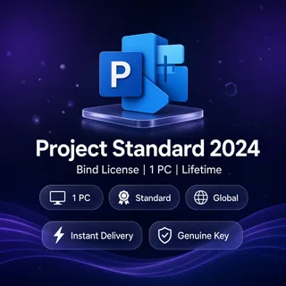 Project Standard 2024 — Lifetime Bind License — 1 PC — Global