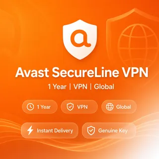 Avast SecureLine VPN — 1 Year — Activation Key — Global