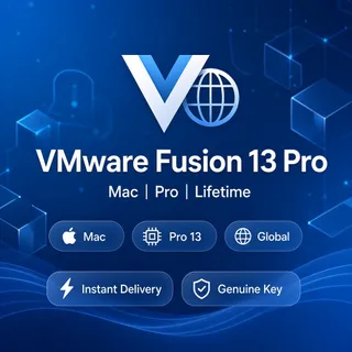 VMware Fusion 13 Pro — Lifetime License Key — Mac — Global