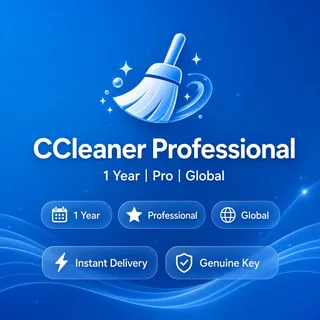 CCleaner Professional — 1 Year — Activation Key — Global