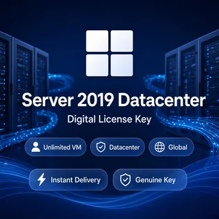 Windows Server 2019 Datacenter — Lifetime Digital License — Global