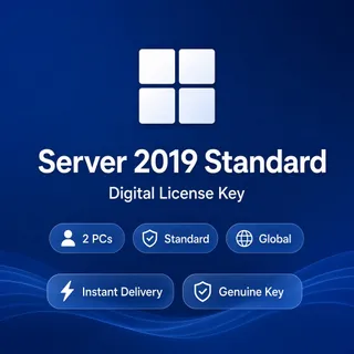 Windows Server 2019 Standard — Lifetime Digital License — Global