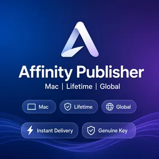 Affinity Publisher — Lifetime License — Mac — Global