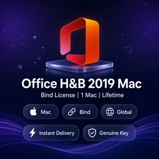 Office H&B 2019 Mac — Lifetime Bind License — 1 Mac — Global