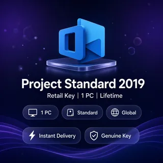 Project Standard 2019 — Lifetime Retail Key — 1 PC — Global