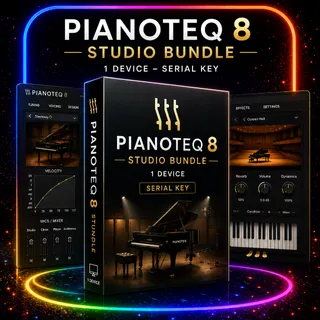 Pianoteq 8 Studio Bundle – 1 Device – Serial Key