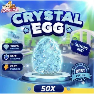 50x Crystal Egg