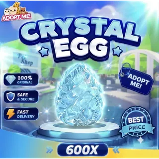 600x Crystal Egg