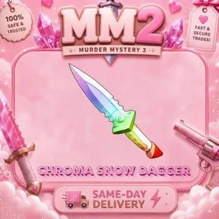 CHROMA SNOW DAGGER MM2