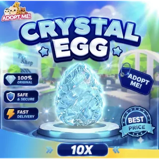 10x Crystal Egg