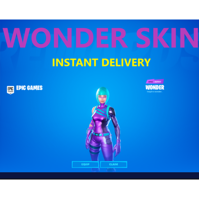 Code Fortnite Wonder Skin Auto Delivery Other Games - roblox games under review