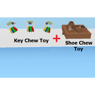 Adopt Me Chew Toy Bundle New In Game Items Gameflip - figurine roblox adopt me