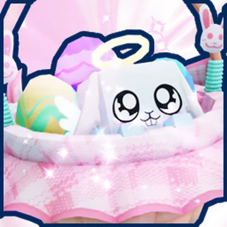 BUNNY BASKET (NEW INFINITY PET)