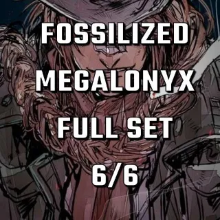 Fossilized Megalonyx Set