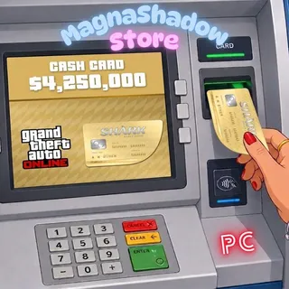 4.25 MILLION MONEY GTA 5 PC  ( ENHANCED AND LEGACY ) No Login