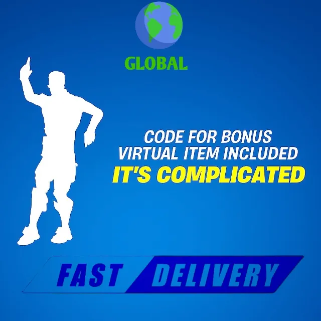 FORTNITE IT'S COMPLICATED EMOTE Fortnite Game Item Gameflip