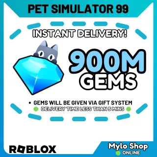 900M Gems
