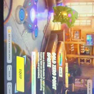 Fortnite Sprite Golden