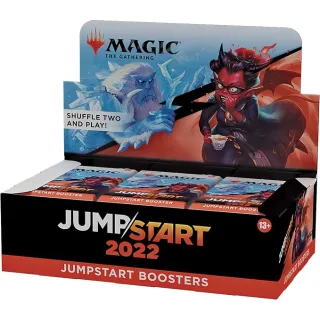 Magic The Gathering Jumpstart 2022 Booster Box - 24 Packs (480 cards) | 2 Players Quick Play