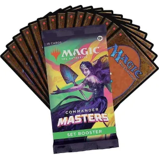 MTG Commander Masters Set Booster (Pack of 24)