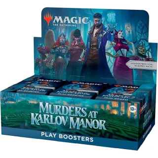 Magic The Gathering Murders at Karlov Manor Play Booster Box - 36 Packs (504 Magic Cards)